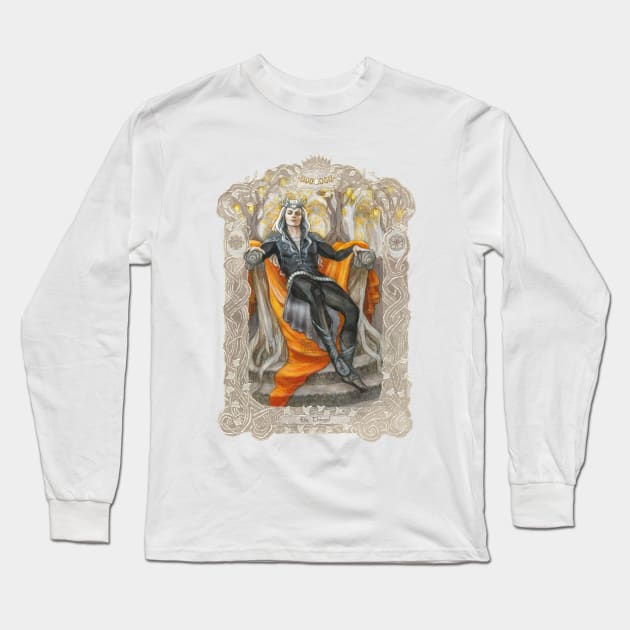 Elf King Long Sleeve T-Shirt by BohemianWeasel